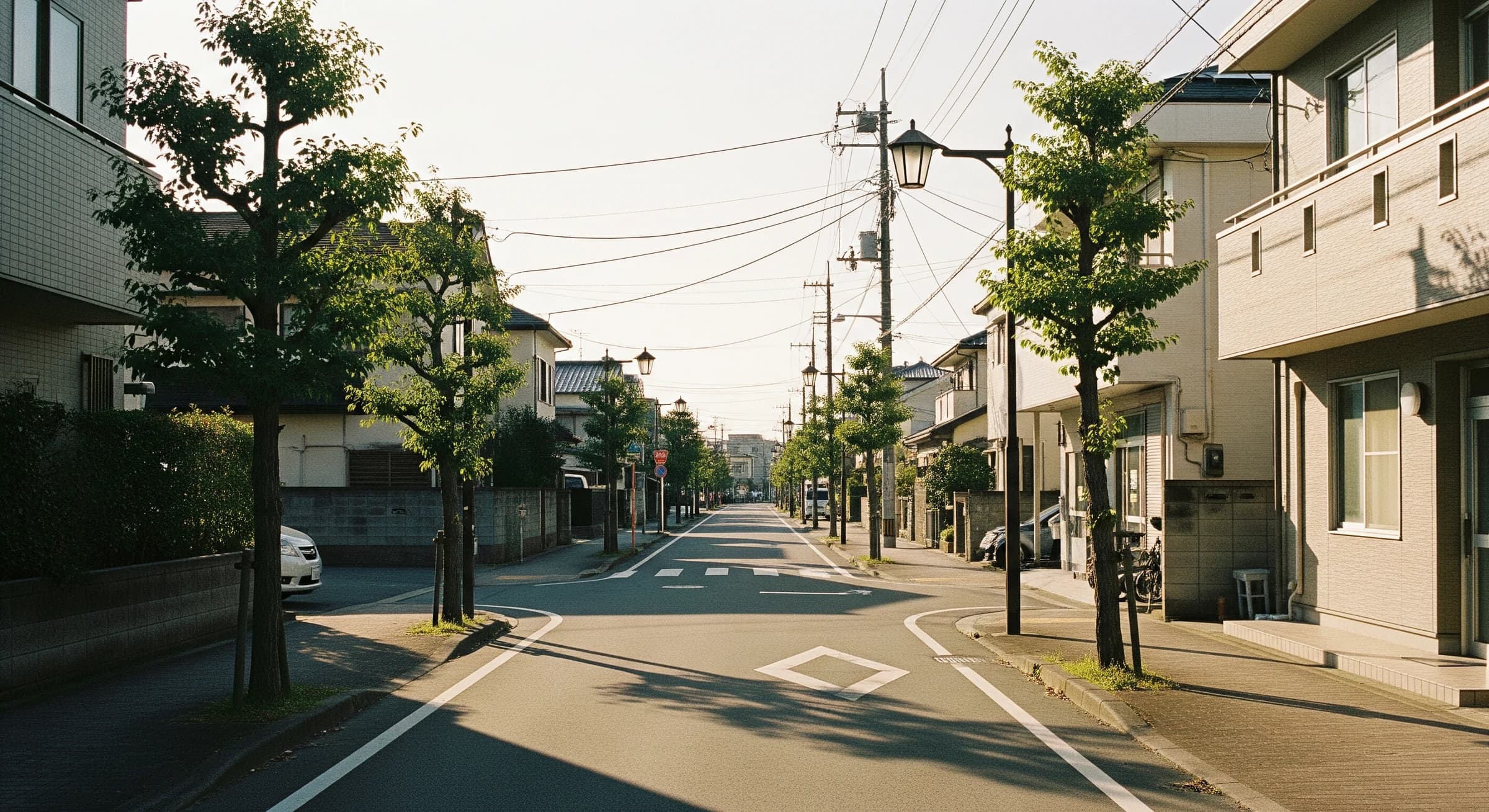 東大阪市の穏やかな住宅街